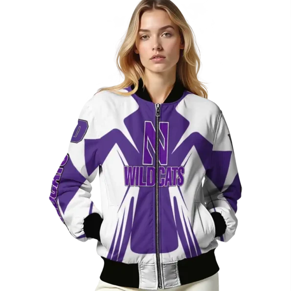 Northwestern20Wildcats20NCAAZone Jacket 4 Bomber 1.webp