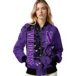 Northwestern20Wildcats20NCAAZone Jacket 1 Bomber 14.webp