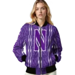 Northwestern20Wildcats20NCAAZone Jacket 1 Bomber 15.webp
