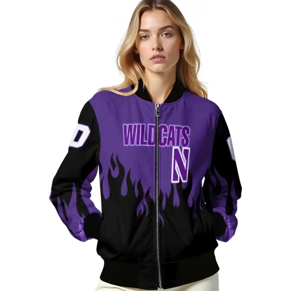 Northwestern20Wildcats20NCAAZone Jacket 4 Bomber.webp