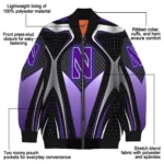 Northwestern20Wildcats20NCAAZone Jacket 1 Bomber 10.webp