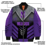 Northwestern20Wildcats20NCAAZone Jacket 1 Bomber 3.webp