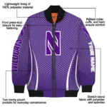 Northwestern20Wildcats20NCAAZone Jacket 1 Bomber 4.webp