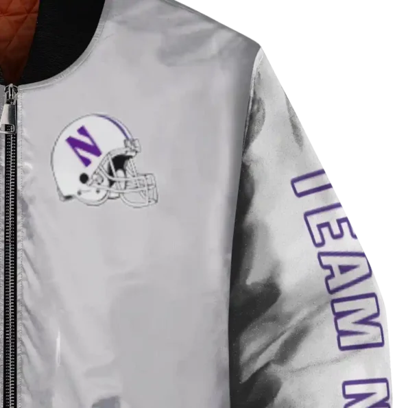 Northwestern20Wildcats20NCAAZone Jacket 6 Bomber 11.webp