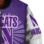 Northwestern20Wildcats20NCAAZone Jacket 1 Bomber 12.webp
