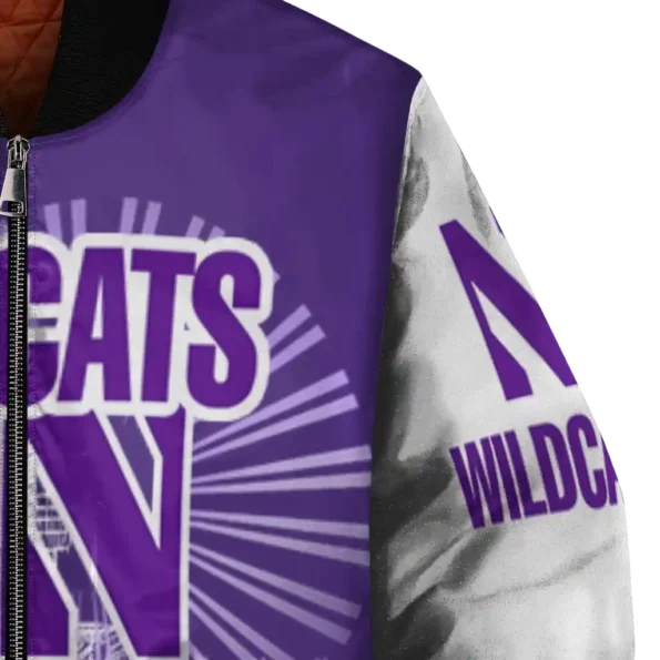 Northwestern20Wildcats20NCAAZone Jacket 6 Bomber 12.webp