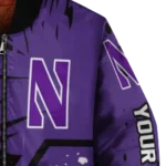 Northwestern20Wildcats20NCAAZone Jacket 1 Bomber 14.webp