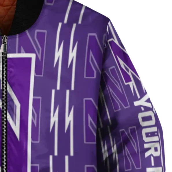 Northwestern20Wildcats20NCAAZone Jacket 6 Bomber 15.webp