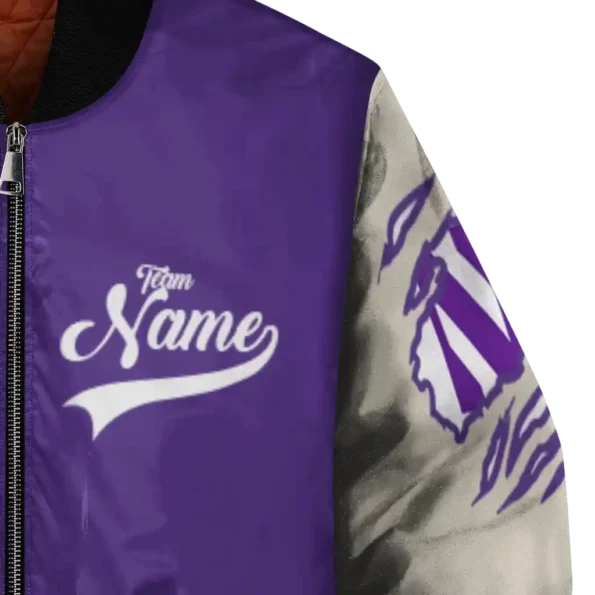 Northwestern20Wildcats20NCAAZone Jacket 6 Bomber 2.webp