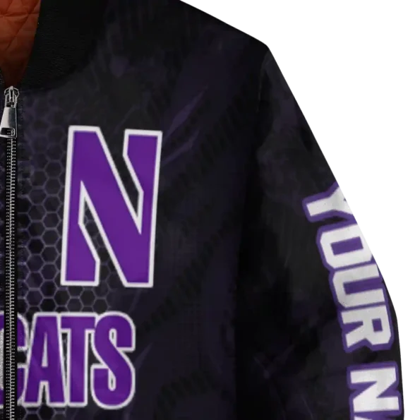 Northwestern20Wildcats20NCAAZone Jacket 6 Bomber 5.webp