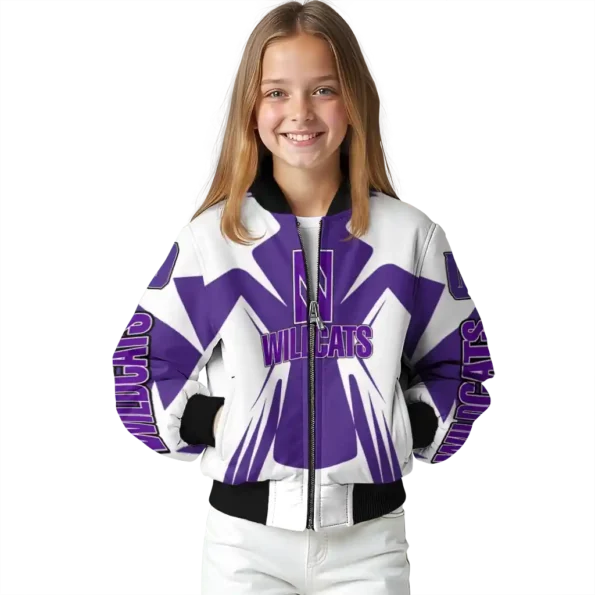 Northwestern20Wildcats20NCAAZone Jacket 7 Bomber 1.webp