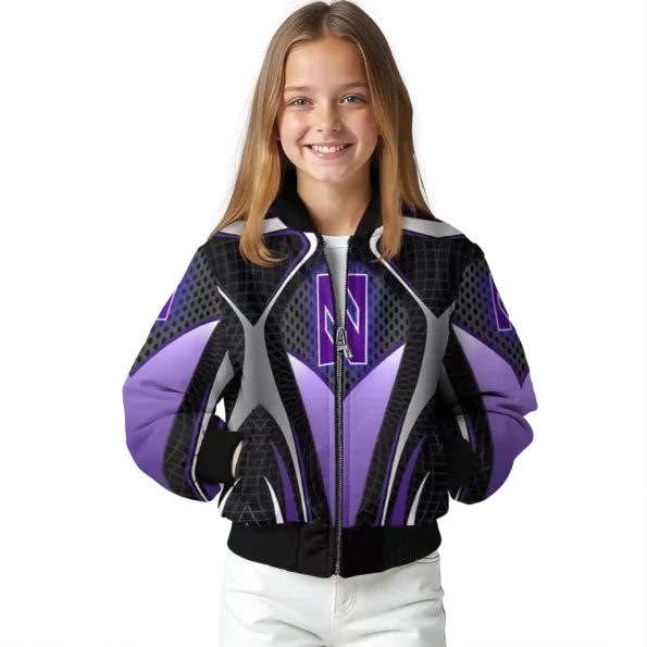 Northwestern20Wildcats20NCAAZone Jacket 7 Bomber 10.webp