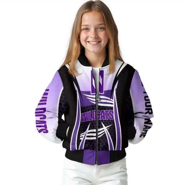 Northwestern20Wildcats20NCAAZone Jacket 7 Bomber 13.webp