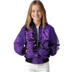 Northwestern20Wildcats20NCAAZone Jacket 1 Bomber 14.webp