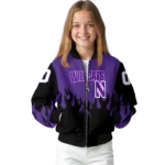 Northwestern20Wildcats20NCAAZone Jacket 1 Bomber.webp
