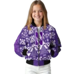 Northwestern20Wildcats20NCAAZone Jacket 1 Bomber 17.webp