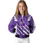 Northwestern20Wildcats20NCAAZone Jacket 1 Bomber 19.webp