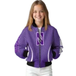 Northwestern20Wildcats20NCAAZone Jacket 1 Bomber 4.webp