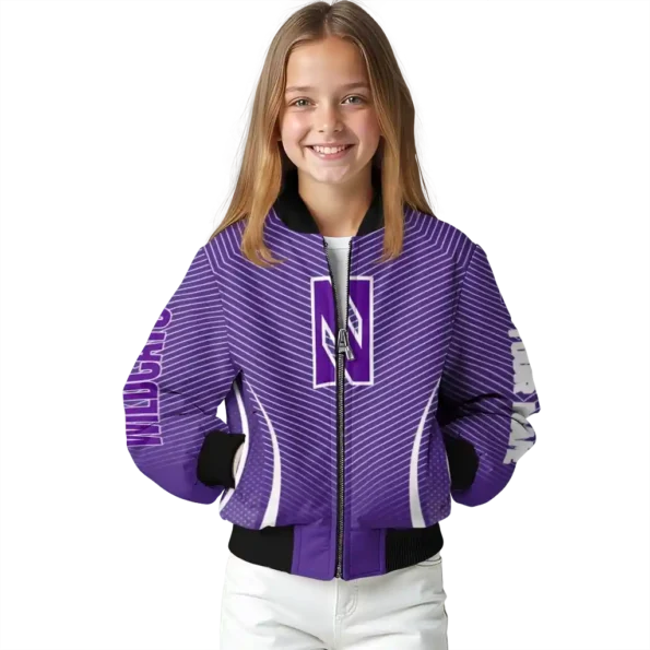 Northwestern20Wildcats20NCAAZone Jacket 7 Bomber 4.webp