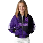 Northwestern20Wildcats20NCAAZone Jacket 1 Bomber 5.webp