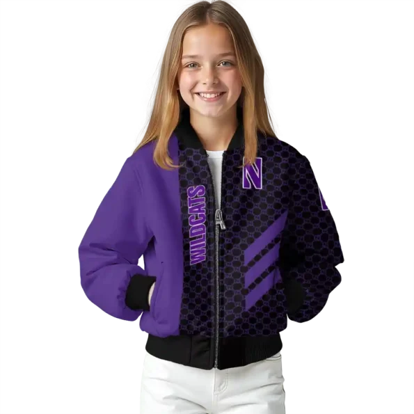Northwestern20Wildcats20NCAAZone Jacket 7 Bomber 6.webp