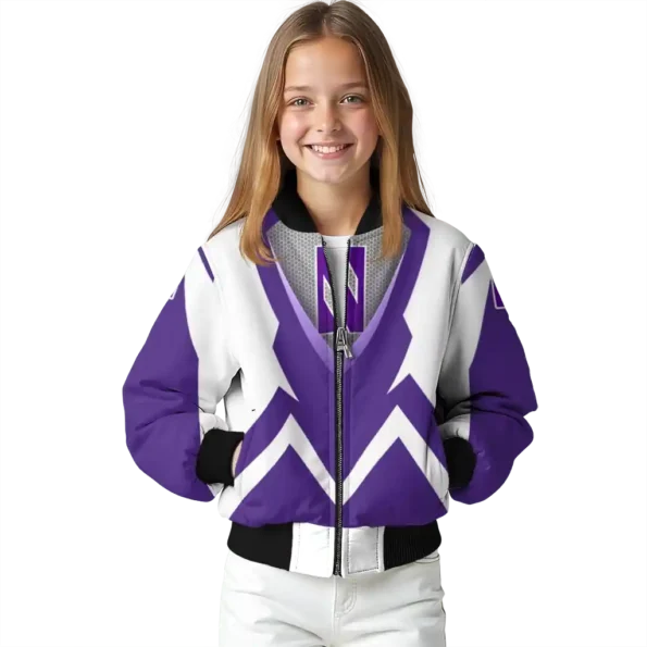 Northwestern20Wildcats20NCAAZone Jacket 7 Bomber 8.webp