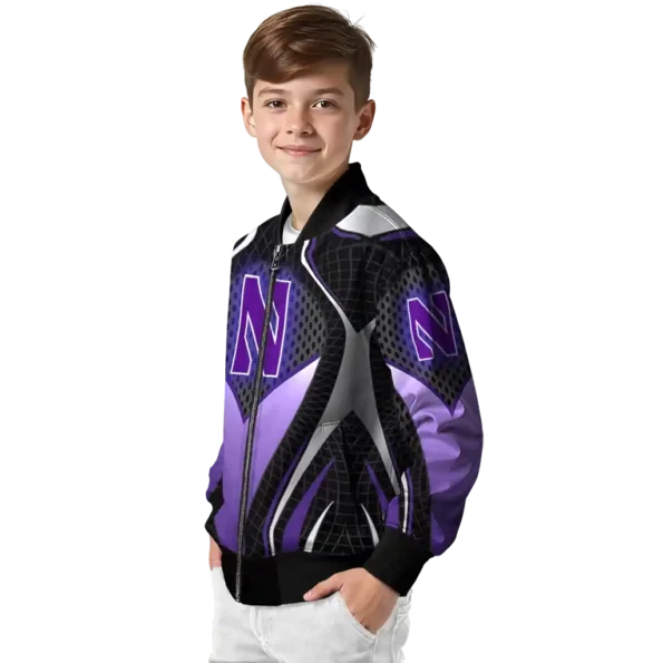 Northwestern20Wildcats20NCAAZone Jacket 8 Bomber 10.webp