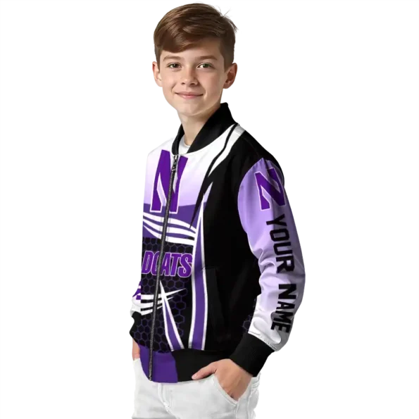 Northwestern20Wildcats20NCAAZone Jacket 8 Bomber 13.webp