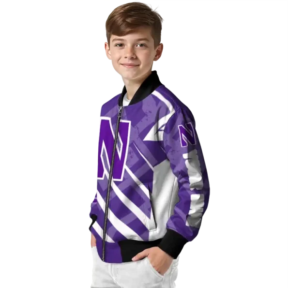 Northwestern20Wildcats20NCAAZone Jacket 8 Bomber 19.webp