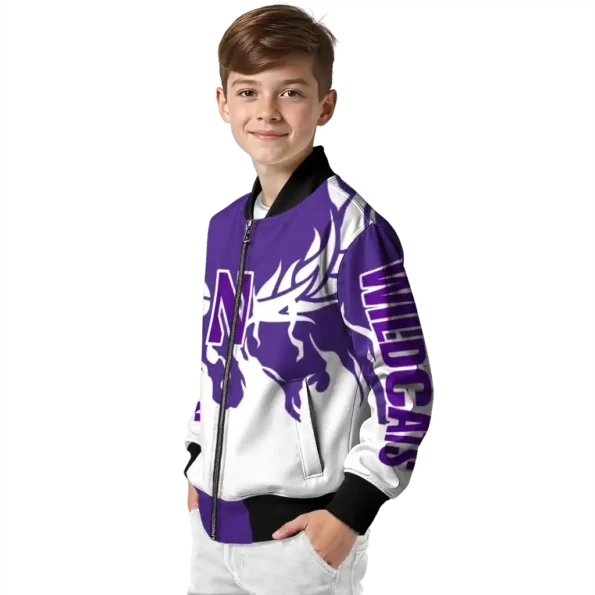 Northwestern20Wildcats20NCAAZone Jacket 8 Bomber 7.webp