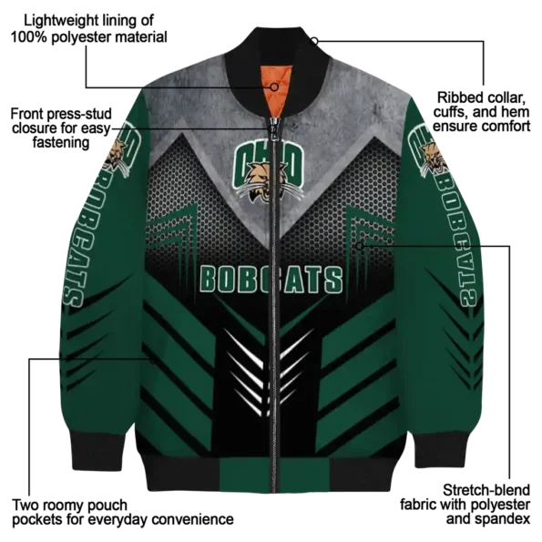 Ohio20Bobcats20NCAAZone Jacket 5 Bomber 3.webp