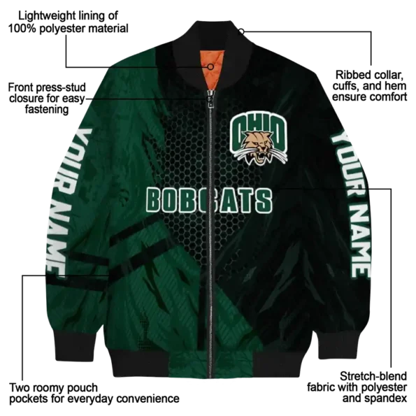 Ohio20Bobcats20NCAAZone Jacket 5 Bomber 5.webp