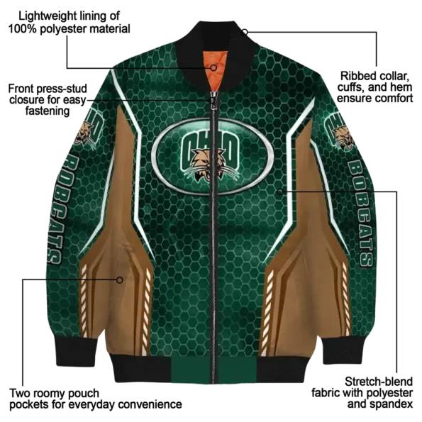 Ohio20Bobcats20NCAAZone Jacket 5 Bomber 9.webp