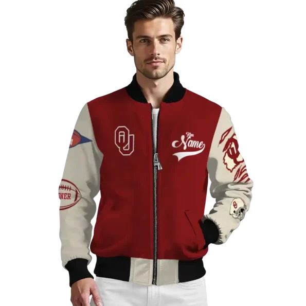 Oklahoma20Sooners20NCAAZone Jacket 3 Bomber 2.webp