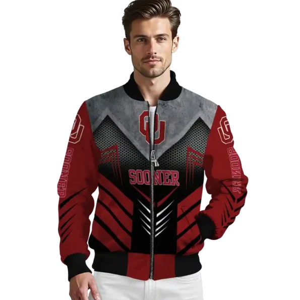 Oklahoma20Sooners20NCAAZone Jacket 3 Bomber 3.webp