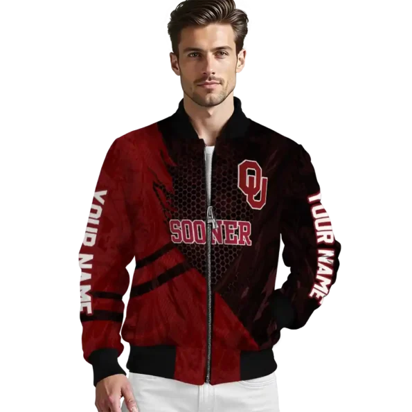 Oklahoma20Sooners20NCAAZone Jacket 3 Bomber 5.webp
