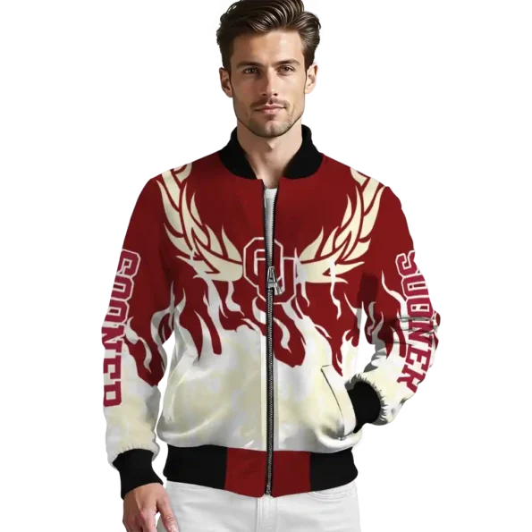 Oklahoma20Sooners20NCAAZone Jacket 3 Bomber 7.webp
