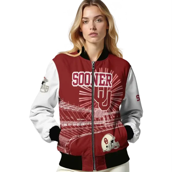Oklahoma20Sooners20NCAAZone Jacket 4 Bomber 12.webp