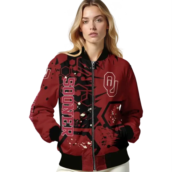 Oklahoma20Sooners20NCAAZone Jacket 4 Bomber 14.webp