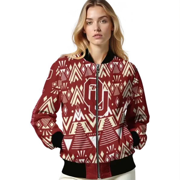 Oklahoma20Sooners20NCAAZone Jacket 4 Bomber 17.webp