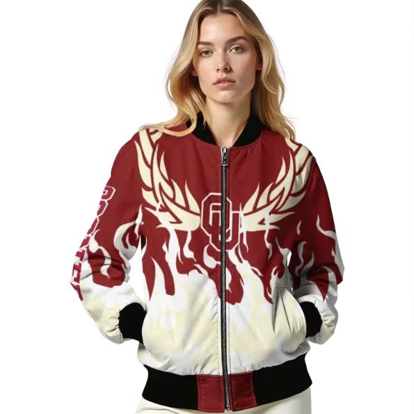 Oklahoma20Sooners20NCAAZone Jacket 4 Bomber 7.webp