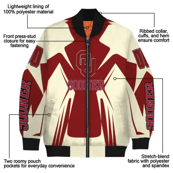 Oklahoma20Sooners20NCAAZone Jacket 5 Bomber 1.webp