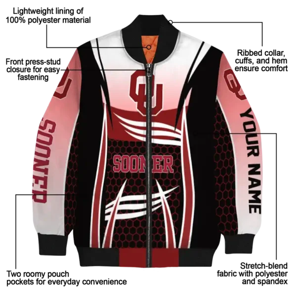 Oklahoma20Sooners20NCAAZone Jacket 5 Bomber 13.webp