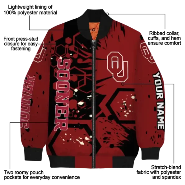 Oklahoma20Sooners20NCAAZone Jacket 5 Bomber 14.webp