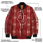 Oklahoma20Sooners20NCAAZone Jacket 1 Bomber 15.webp