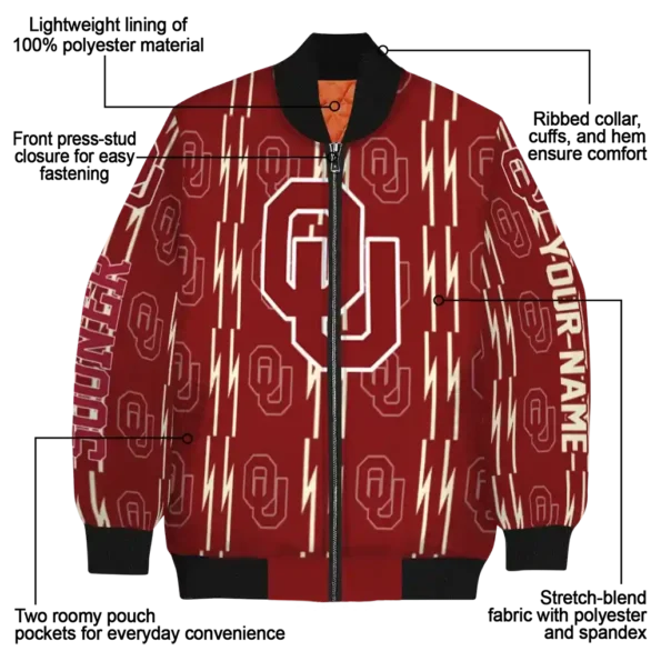 Oklahoma20Sooners20NCAAZone Jacket 5 Bomber 15.webp