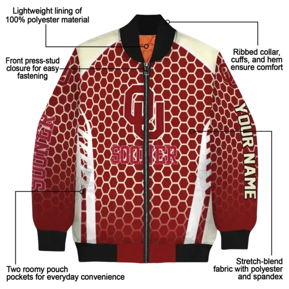 Oklahoma20Sooners20NCAAZone Jacket 5 Bomber 16.webp
