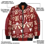 Oklahoma20Sooners20NCAAZone Jacket 1 Bomber 17.webp