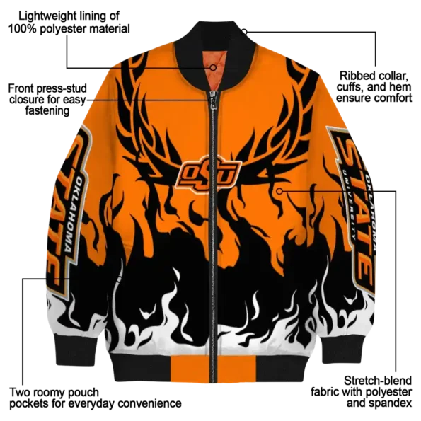 Oklahoma20State20Cowboys20NCAAZone Jacket 5 Bomber 7.webp