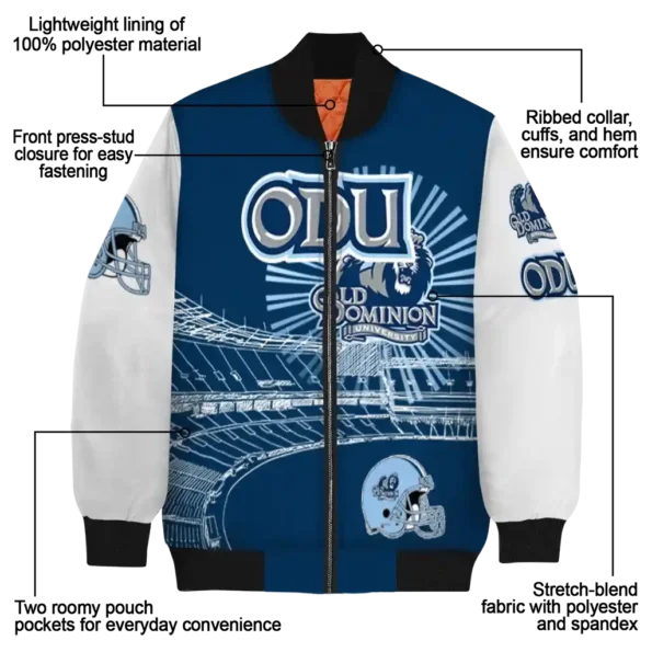 Old20Dominion20Monarchs20NCAAZone Jacket 5 Bomber 12.webp
